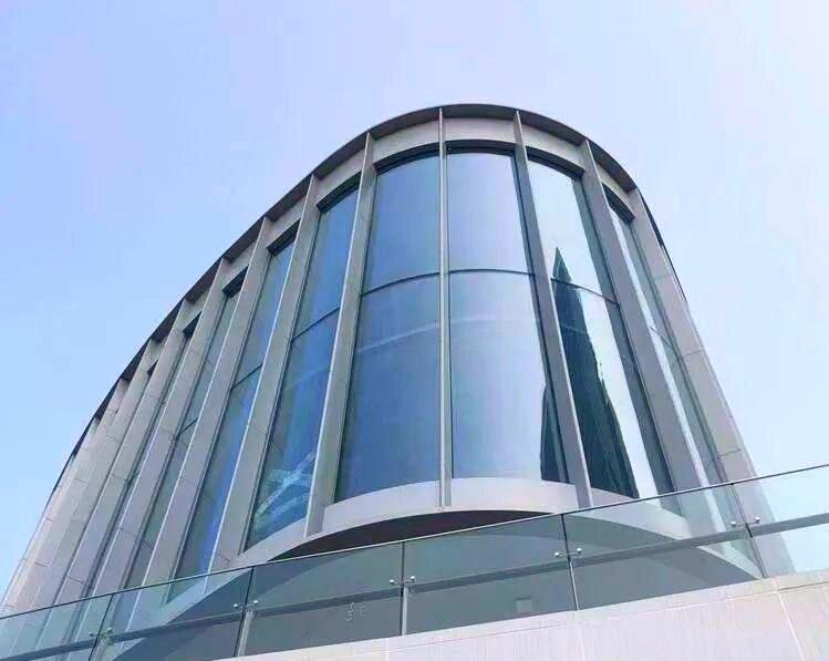 阿拉尔市夹丝玻璃热弯玻璃 - 厂家